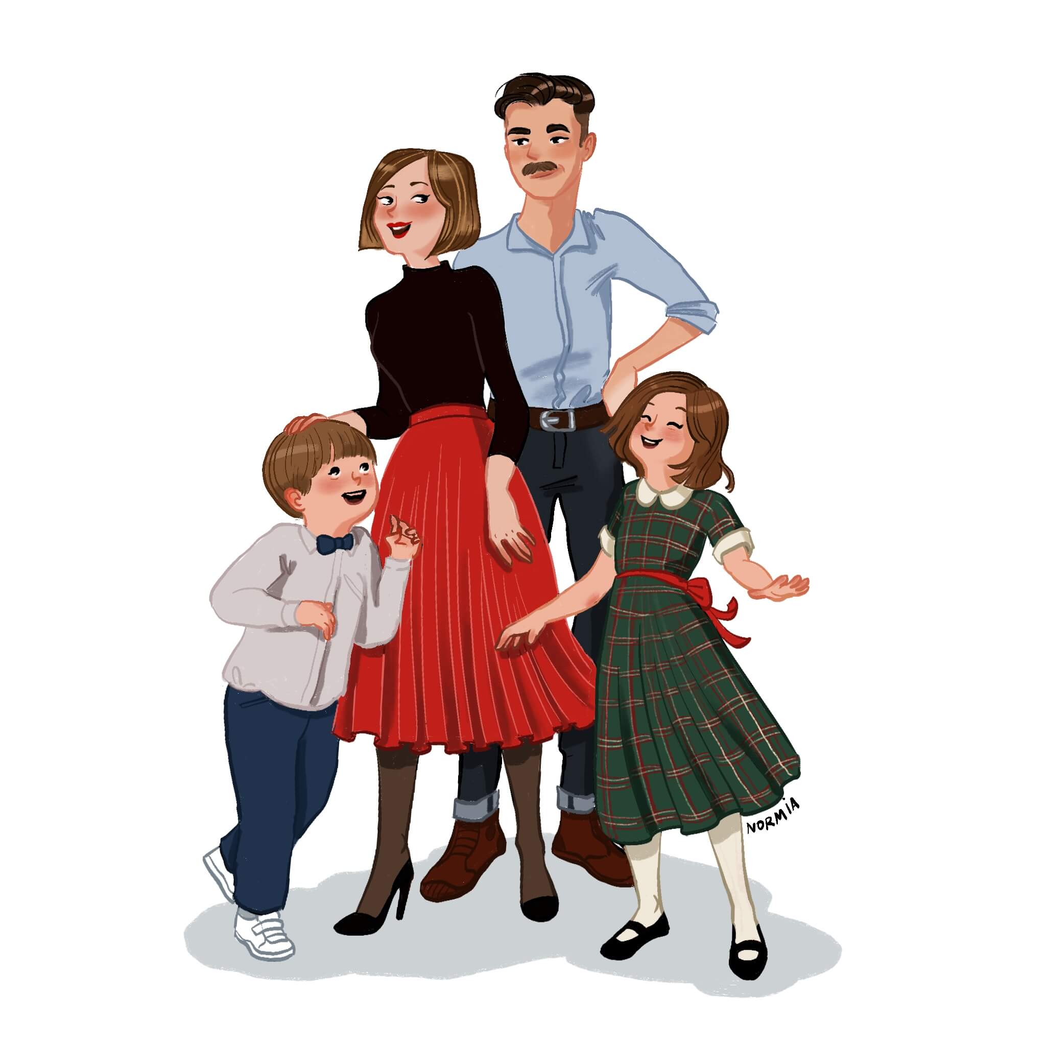 Portrait de famille
